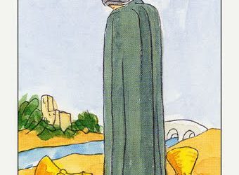 Tarot, CINCO DE COPAS, carta del día 14 de enero de 2024.