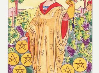 Tarot del Porvenir, NUEVE DE OROS, carta del día 17 de enero de 2024