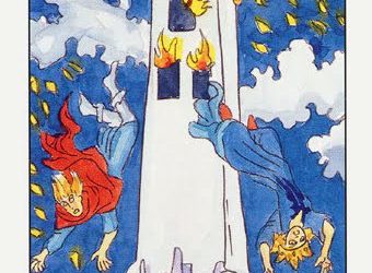 Tarot, LA TORRE, carta del día 15 de enero de 2024