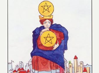 CUATRO DE OROS, carta del día 20 de enero de 2024